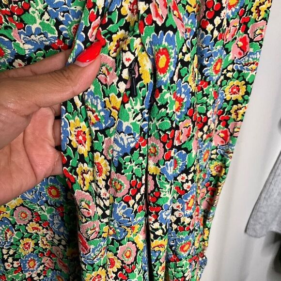 Boden Floral Midi Dress - Picture 8 of 9
